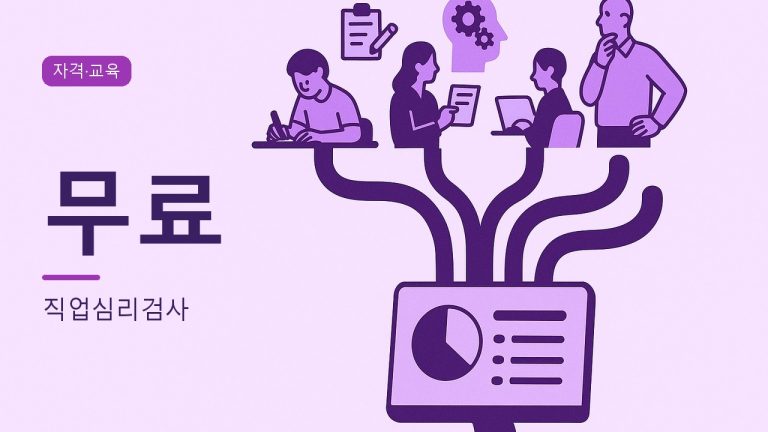 직업심리검사 대표 이미지