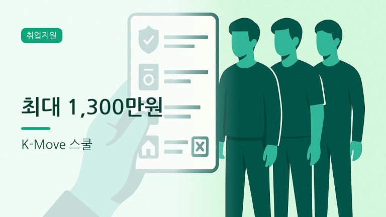 K-Move 스쿨 신청, 탈락 사유부터 체크하세요