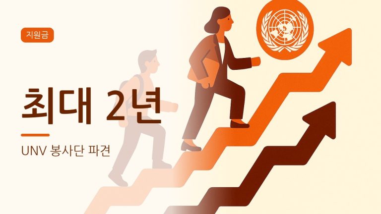 UNV 봉사단 파견 신청 총정리